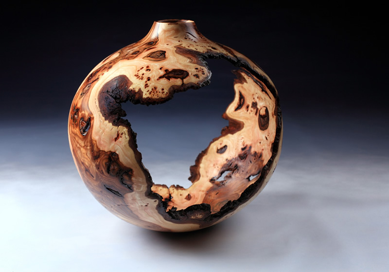 Burr Elm Vase